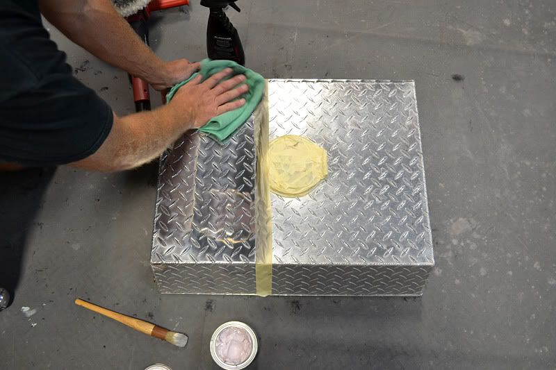 Diamond Plate Aluminum from Dullsville to Mirror Shine on a 1947 Chevy